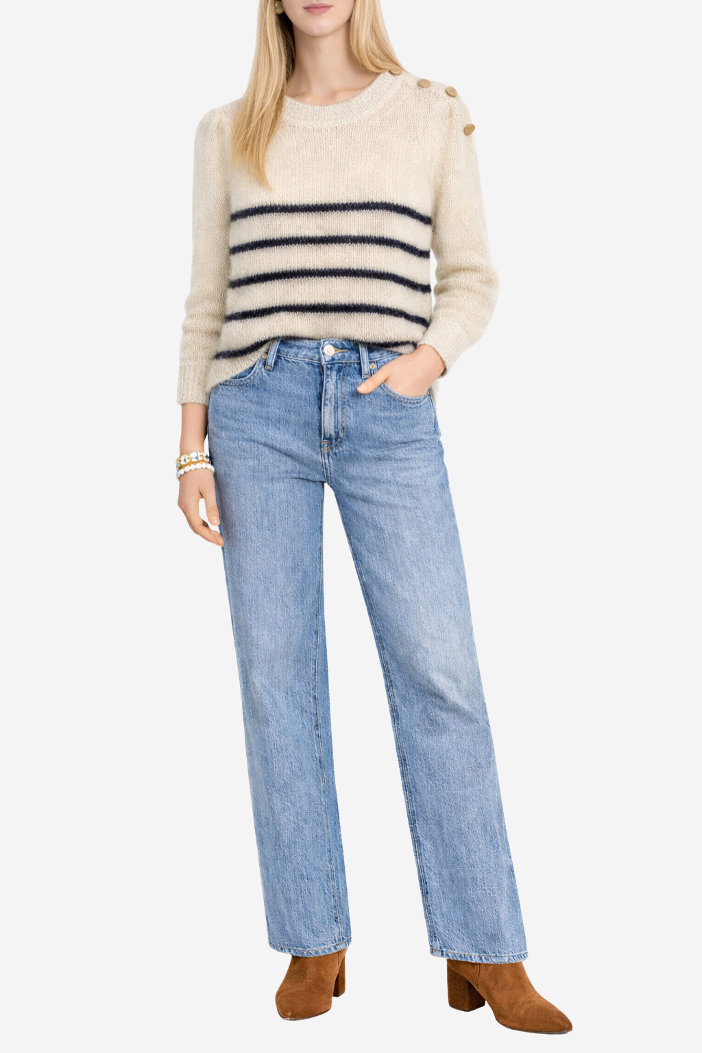 KARL MARC JOHN - Pull marinière TXS/S
