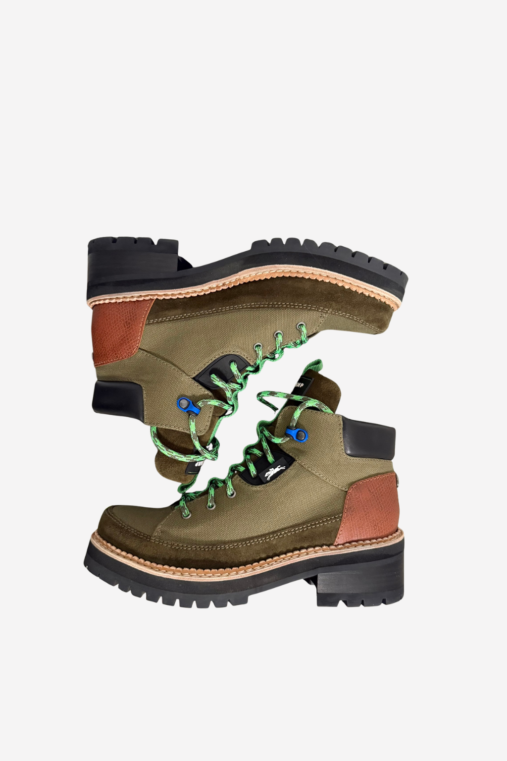 LONGCHAMP - Bottines montantes à lacets T41