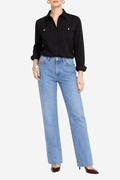 LAUREN RALPH LAUREN - Chemise fluide noire TS