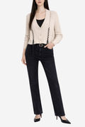 CLAUDIE PIERLOT - Gilet en maille torsadée T40