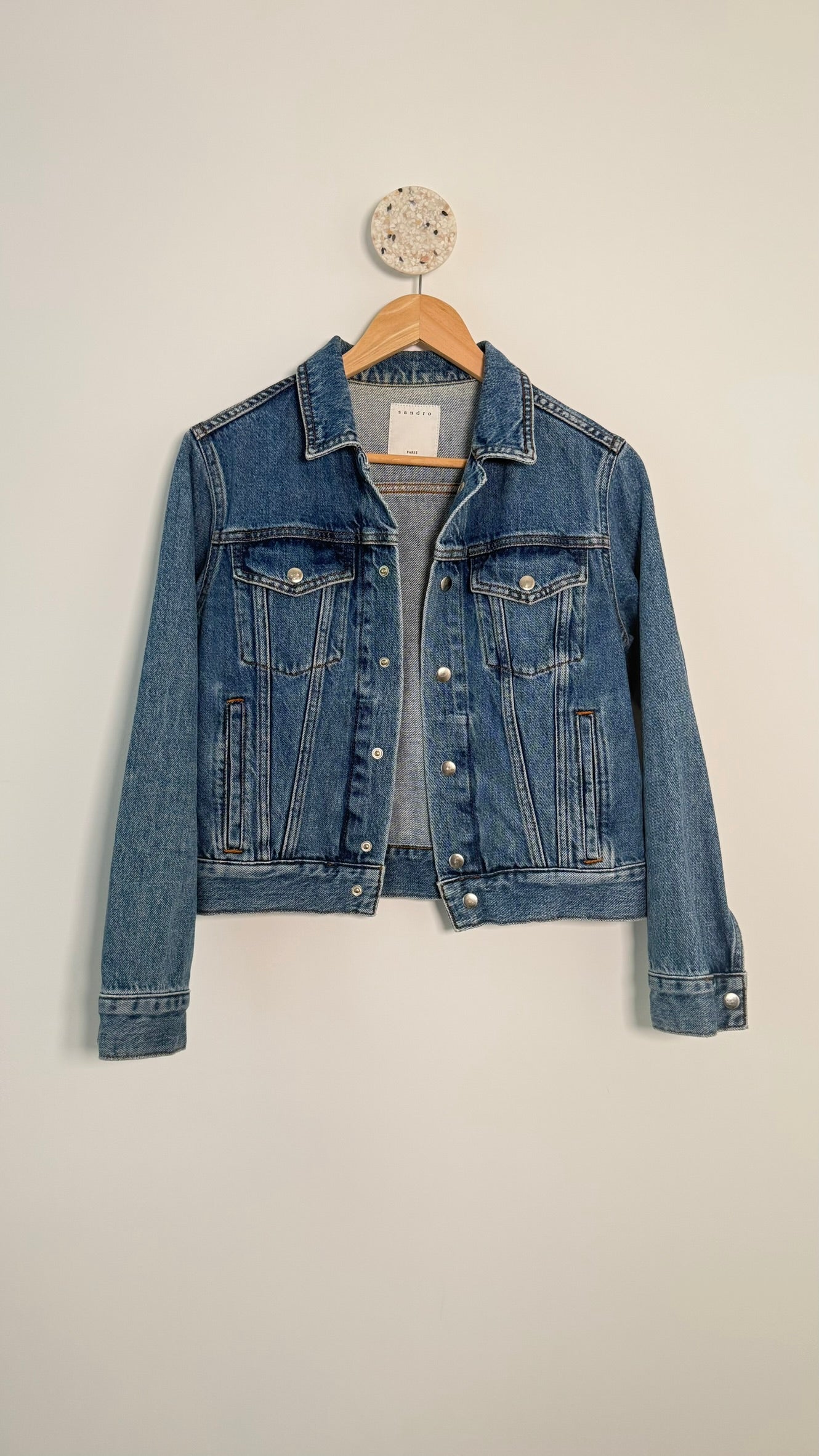 SANDRO - VESTE EN JEAN T1