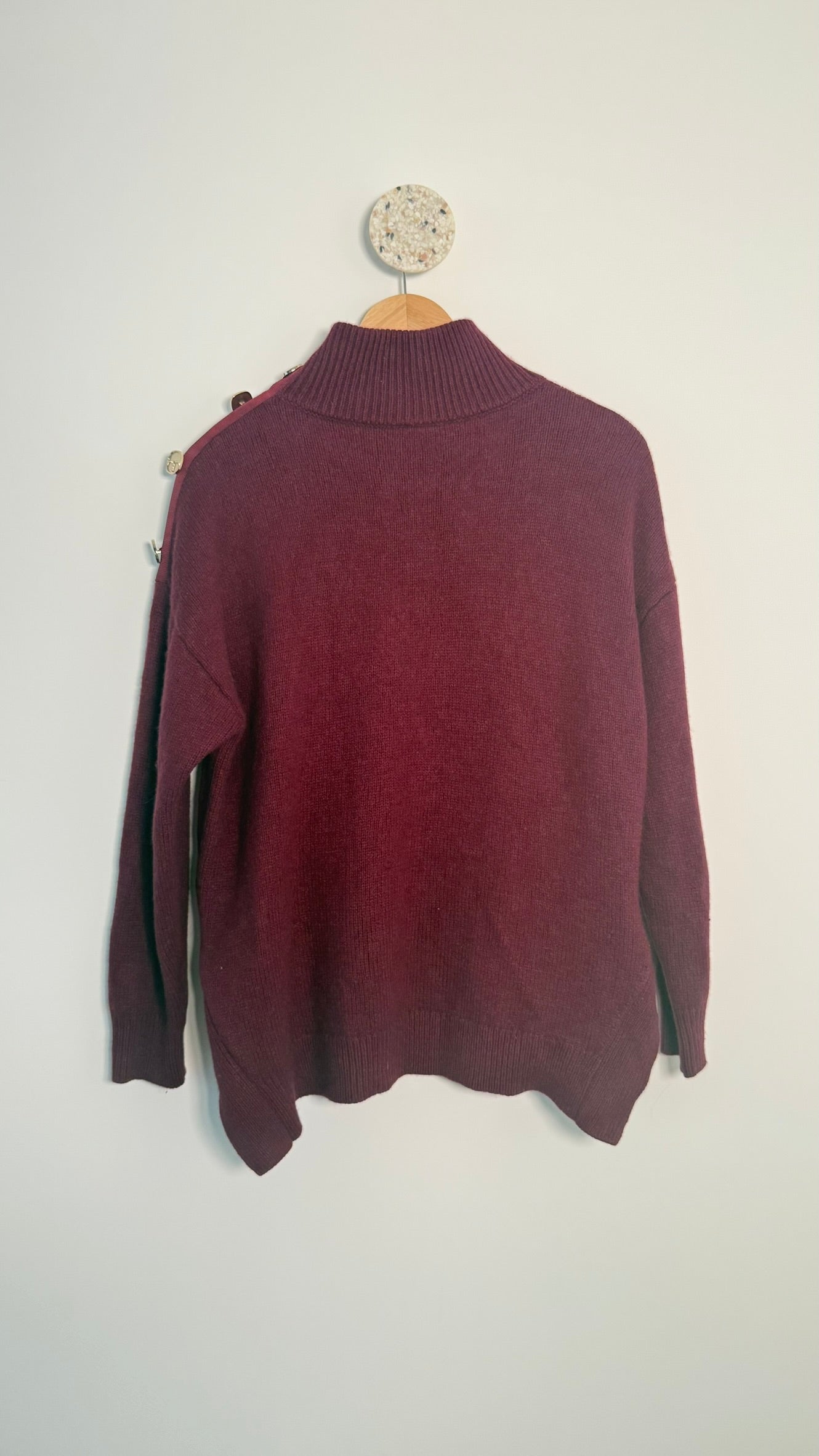 CLAUDIE PIERLOT - Pull à col montant T40