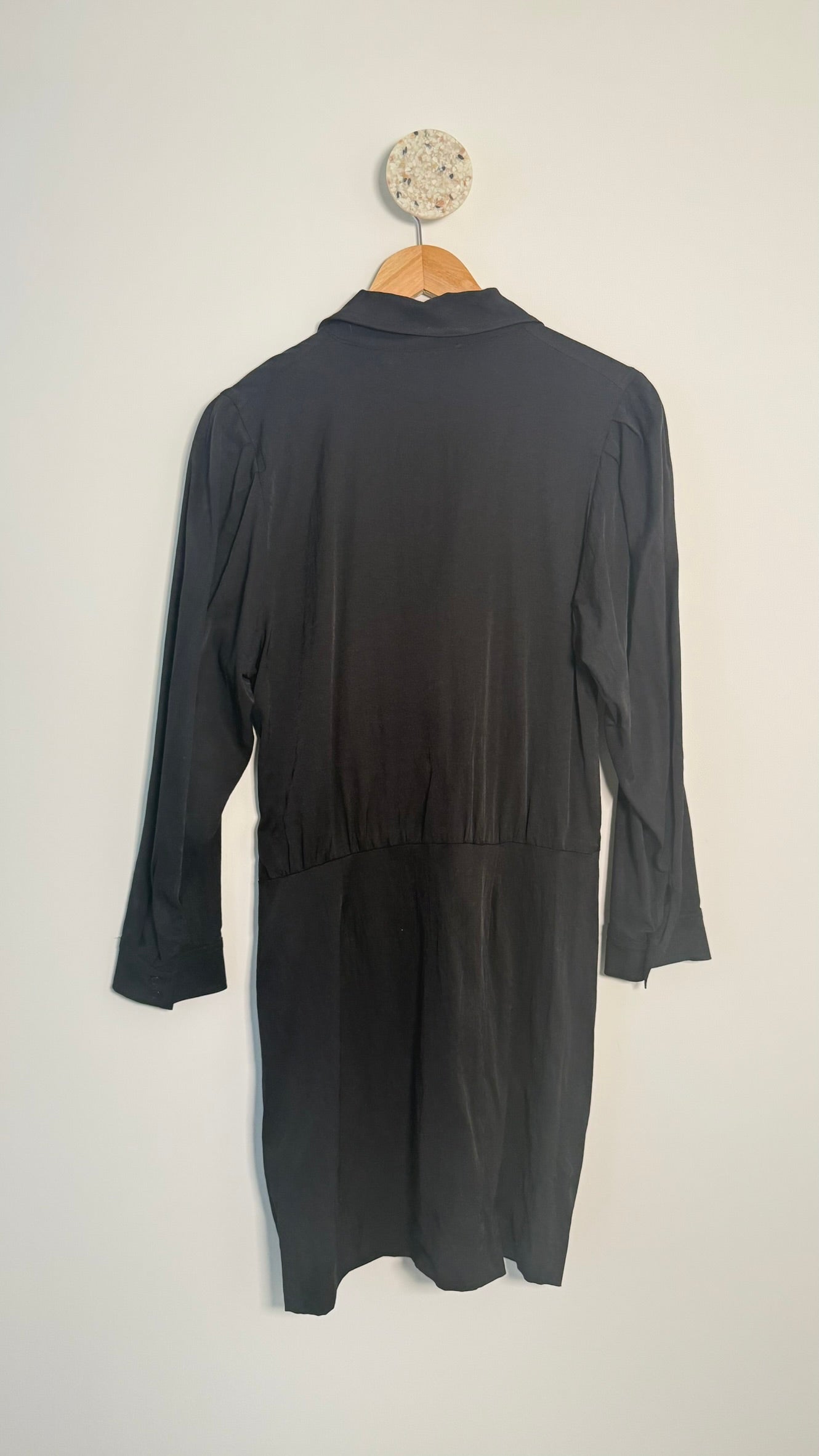 BA&SH - Robe chemise avec boutons bijoux T3