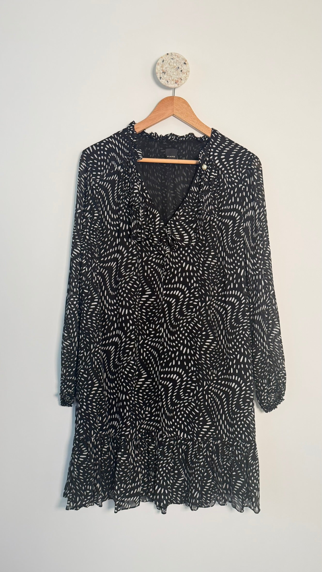PINKO - Robe fluide à motifs T40