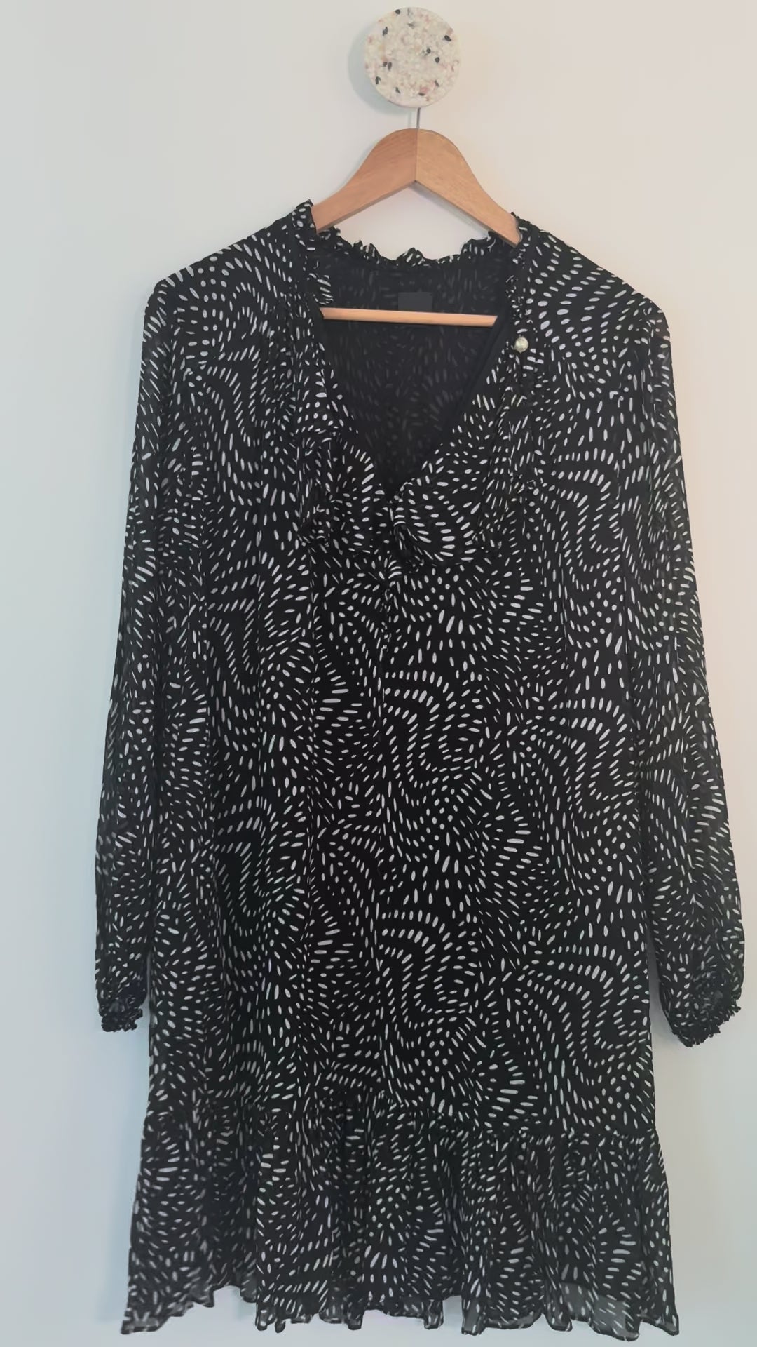 PINKO - Robe fluide à motifs T40